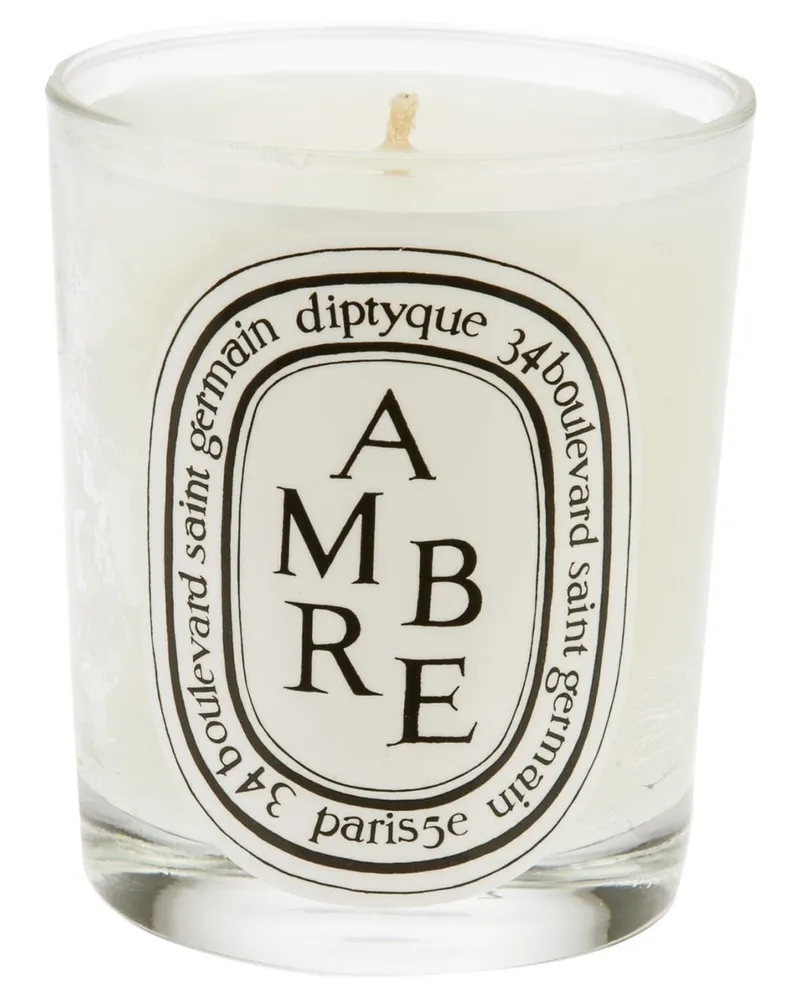 Diptyque Ambre' Dufkerze Weiß