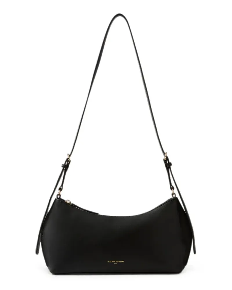 Claudie Pierlot Weiche Tasche aus Glattleder - Schwarz Schwarz