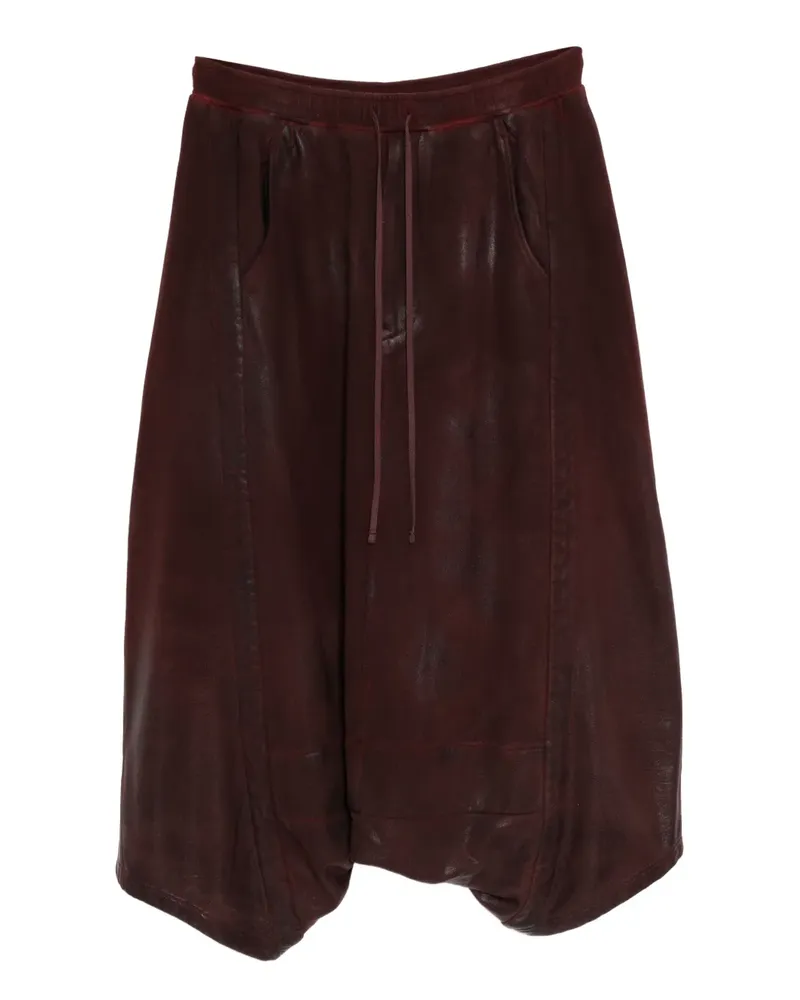 Julius Hose mit tiefem Schritt - Rot Rot