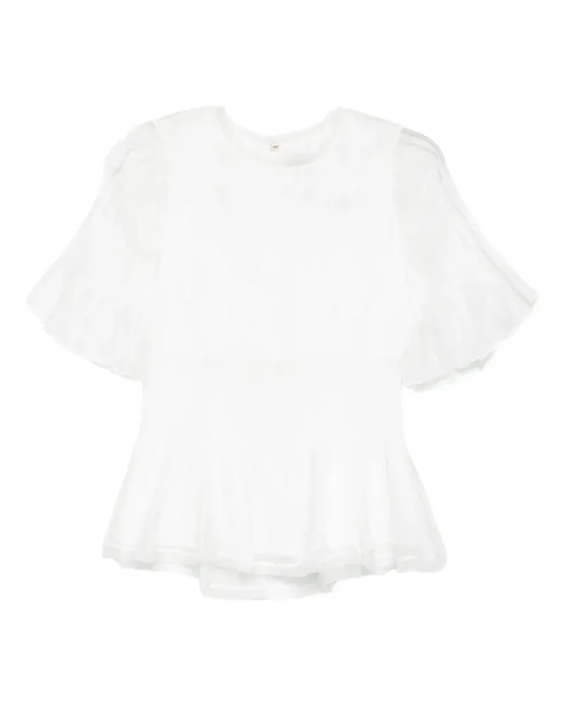 Aje. Angeli' Bluse - Weiß Weiß