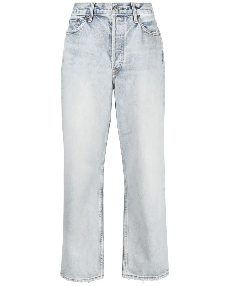 RE/DONE Jeans mit geradem Bein - Blau Blau