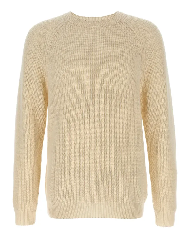 Zanone Kaschmirpullover mit Rundhalsausschnitt - Nude Nude