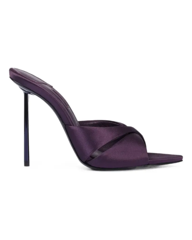 Le Silla Shirley Sandalen aus Satin - Violett Violett