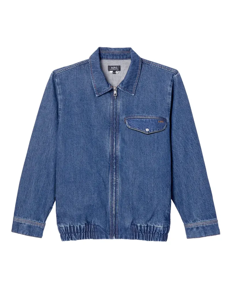 A.P.C. Klassische Jeansjacke - Blau Blau