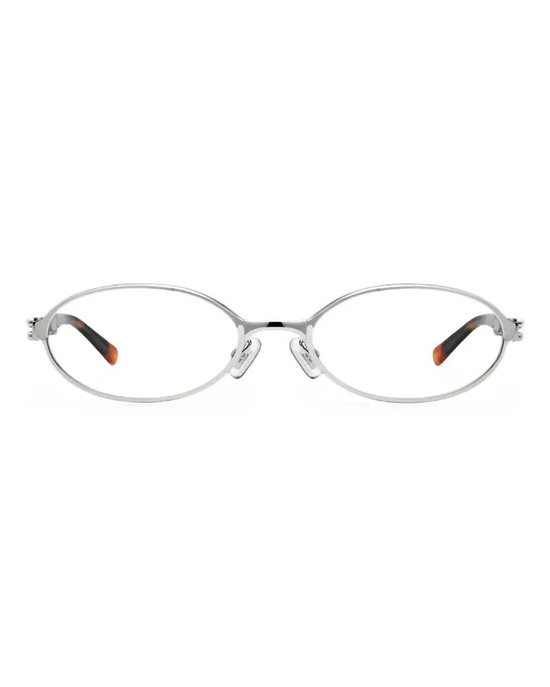 Gentle Monster Oatt 02 oval-frame glasses - Silber Silber
