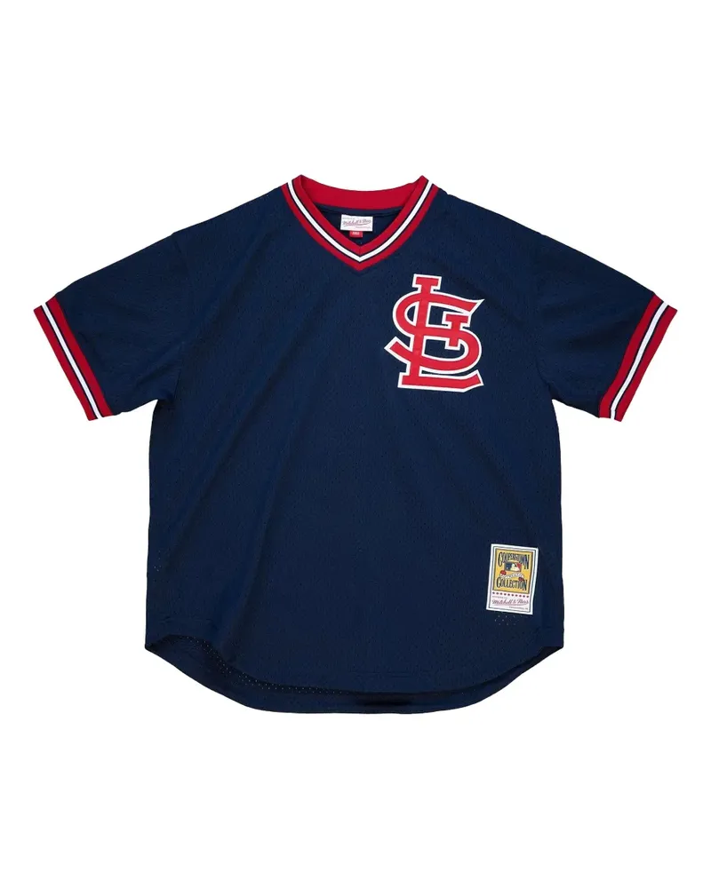 Mitchell & Ness MLB Cardinals 1994 Ozzie Smith T-Shirt - Blau Blau