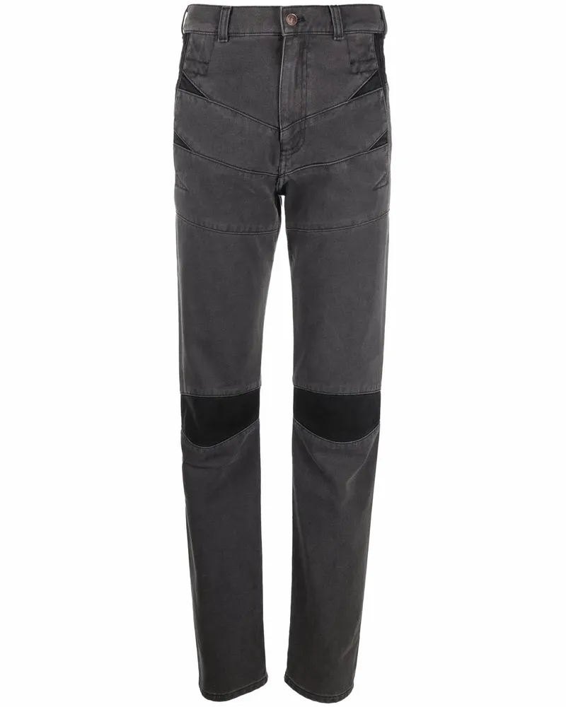 Kenzo Hose mit geradem Bein - Schwarz Schwarz