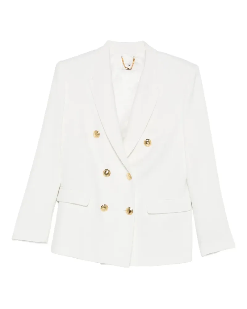 Elisabetta Franchi double-breasted blazer - Weiß Weiß