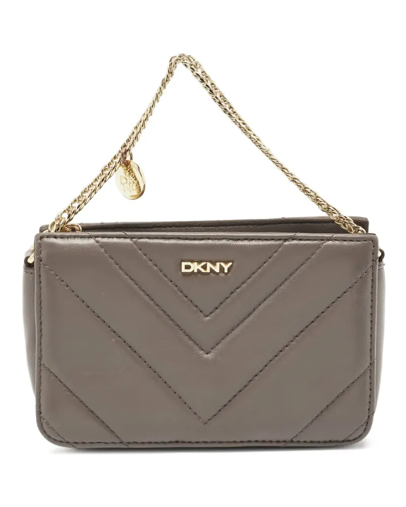 DKNY Klassische Clutch - Grau Grau