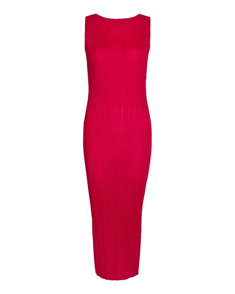 Issey Miyake sleeveless midi dress - Rosa Rosa
