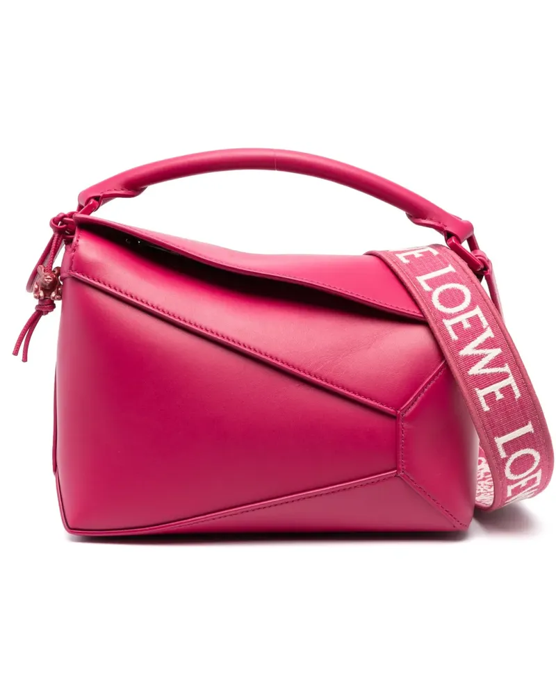 Loewe Kleine Puzzle Edge Handtasche - Rosa Rosa
