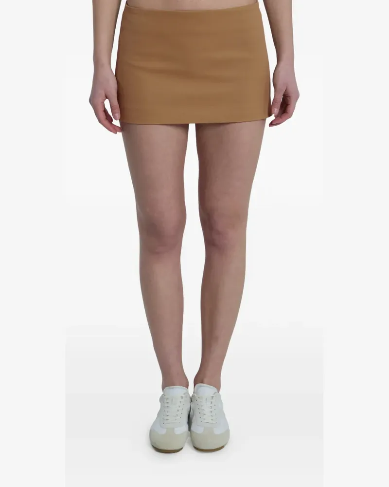 FRANKIE Shop Hera mini skirt - Nude Nude