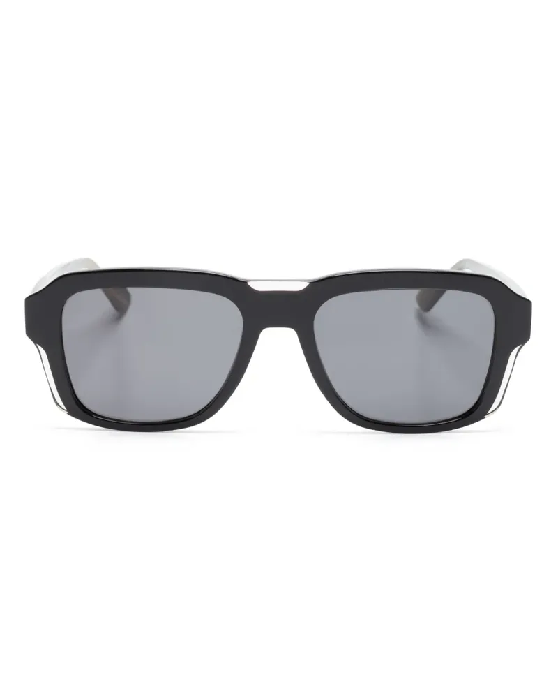 Face à Face Shiro 2 Sonnenbrille mit eckigem Gestell - Schwarz Schwarz