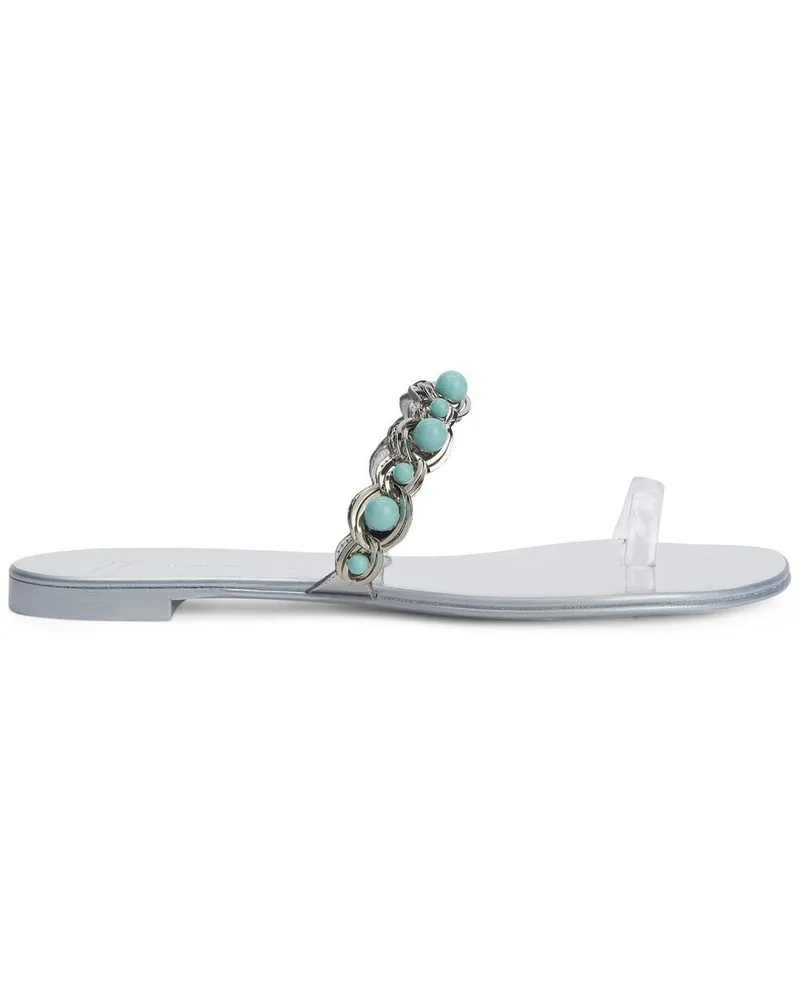 Giuseppe Zanotti Marguerithe Sandalen - Silber Silber