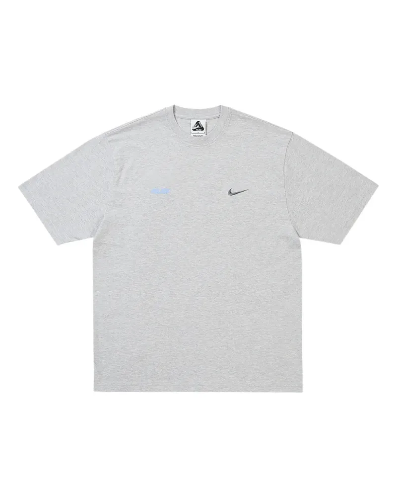 PALACE x Nike logo-print T-shirt - Grau Grau