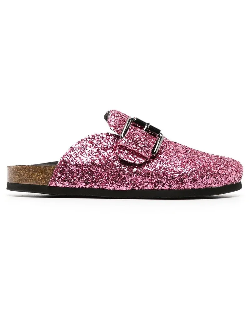 Philosophy Di Lorenzo Serafini Sandalen in Glitter-Optik Rosa