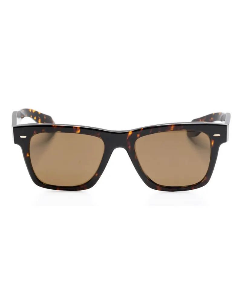 Oliver Peoples N.04 Sonnenbrille - Braun Braun