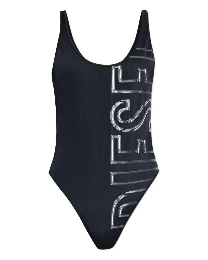 Diesel Pamela-D-Core logo swimsuit - Schwarz Schwarz