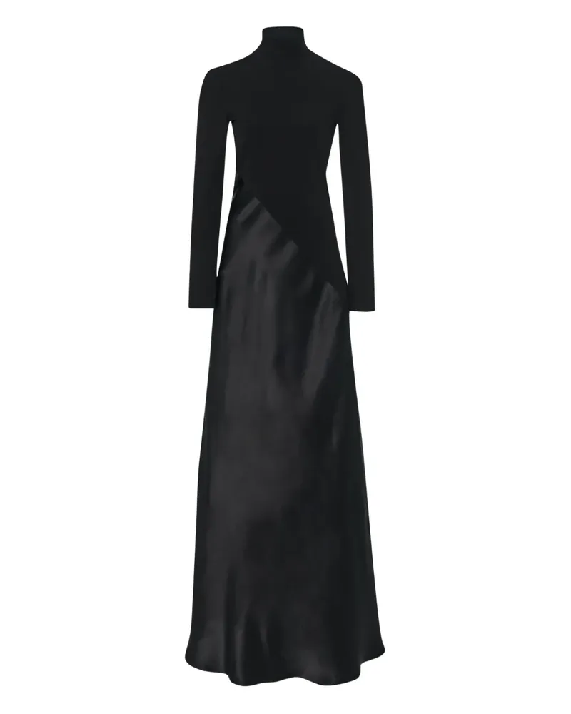 Rosetta Getty turtleneck maxi dress - Schwarz Schwarz