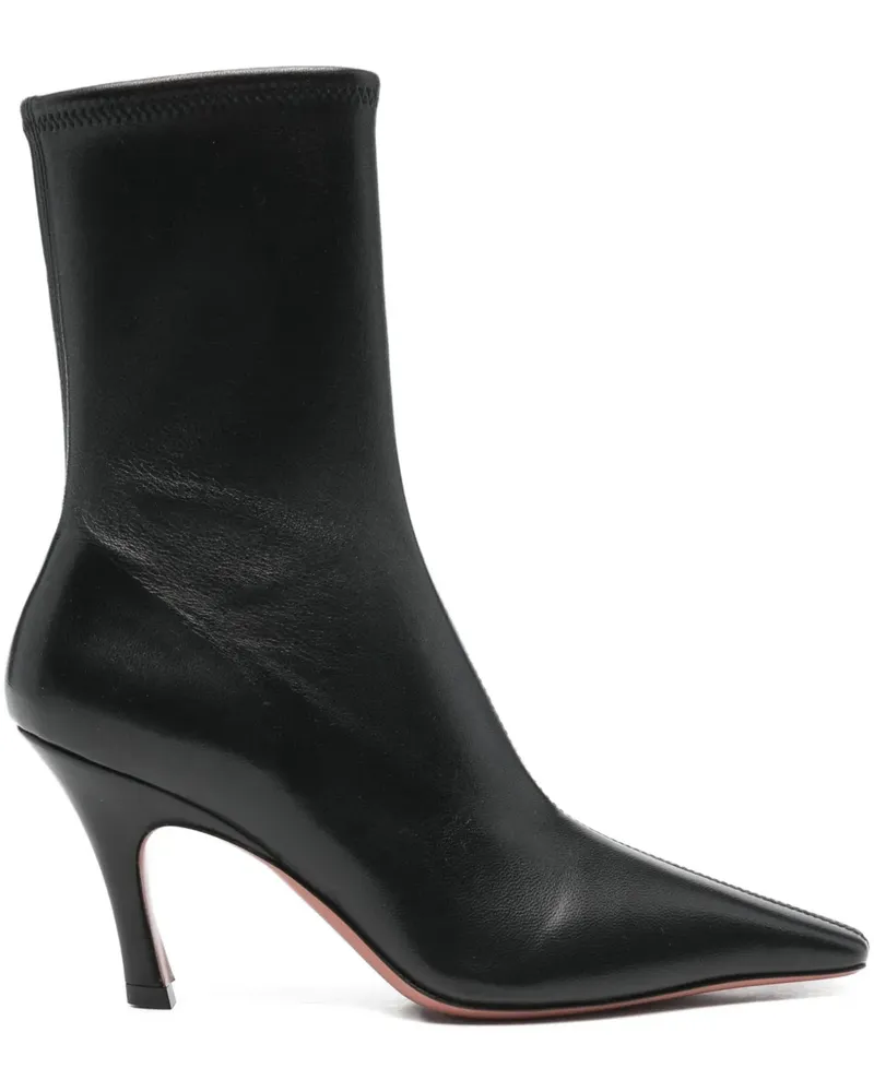 Amina Muaddi Jamie ankle boots - Schwarz Schwarz