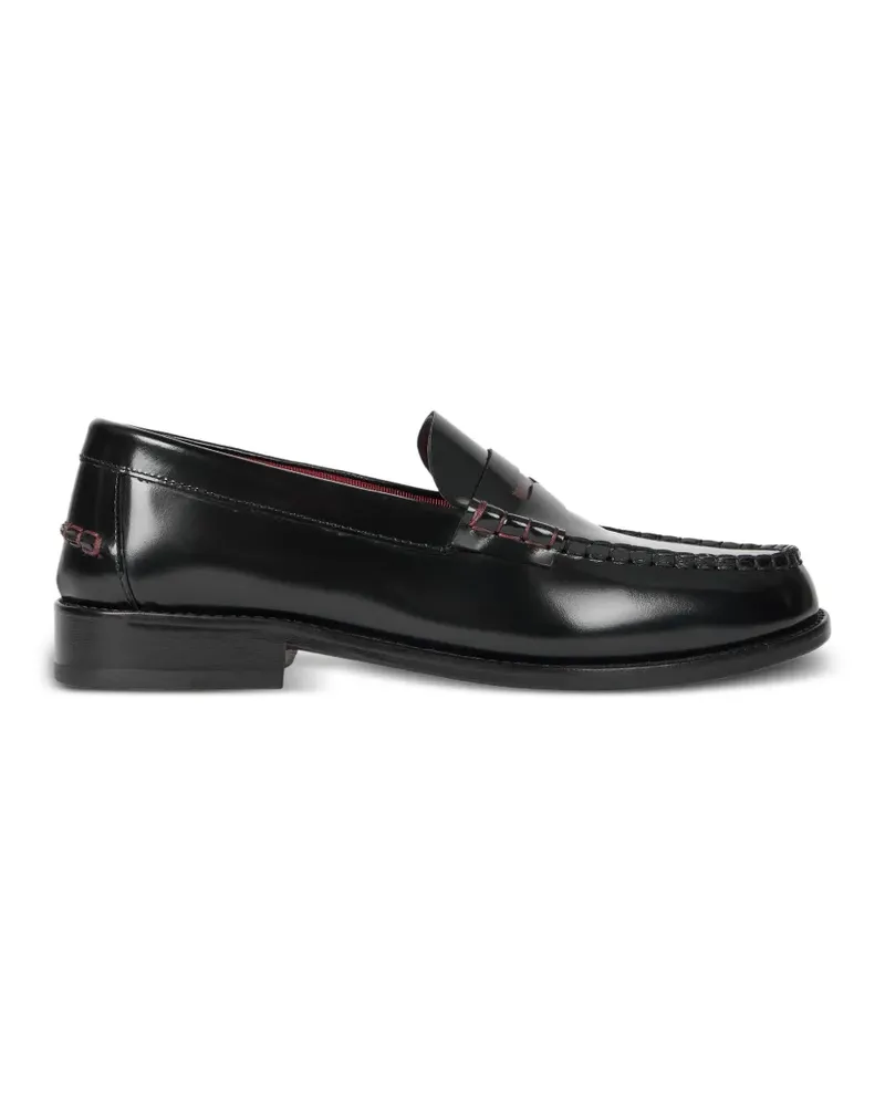 Paul Smith Laida Loafer mit Glanzoptik - Schwarz Schwarz