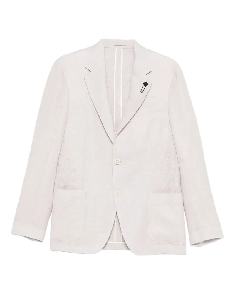 LARDINI Sakko mit aufgesetzter Tasche - Violett Violett