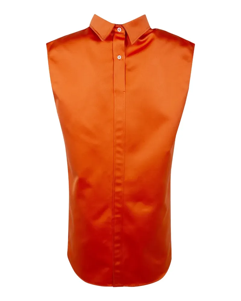 N° 21 buttoned shirt dress - Orange Orange