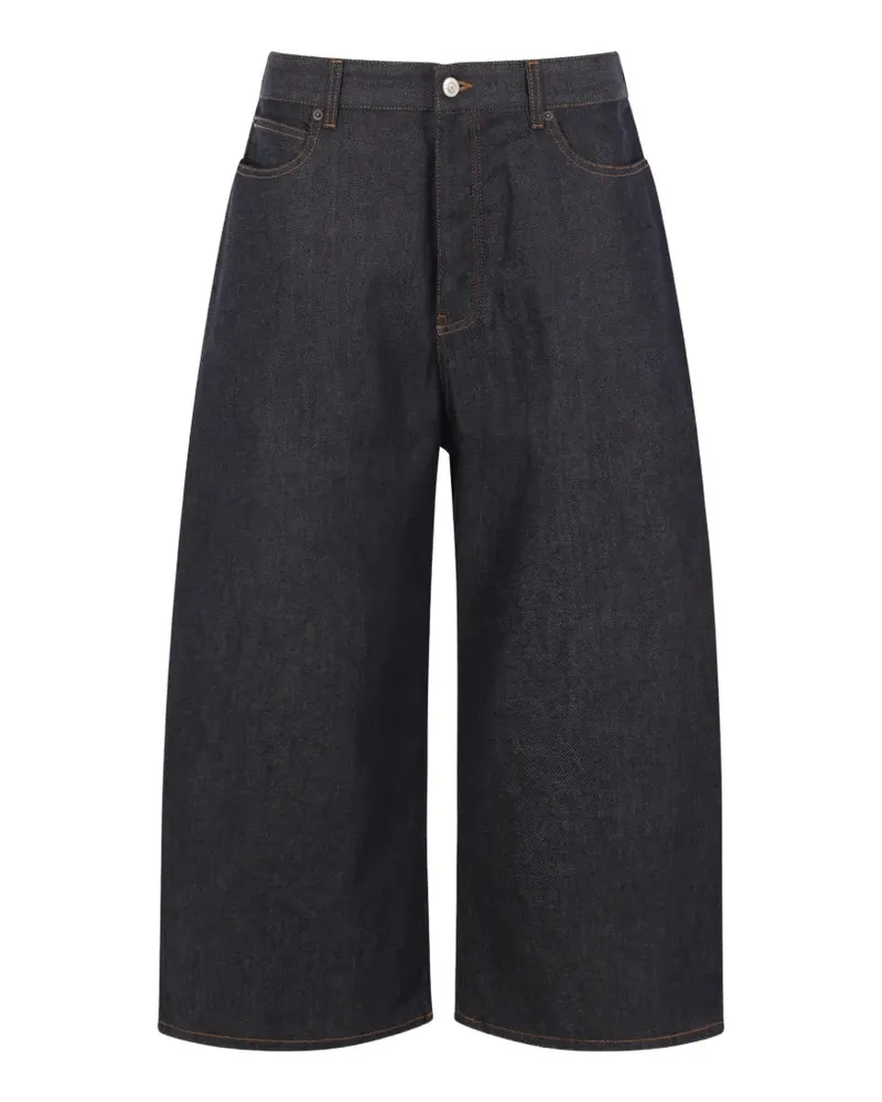 Balenciaga Jeans mit Gürtelschlaufen - Blau Blau