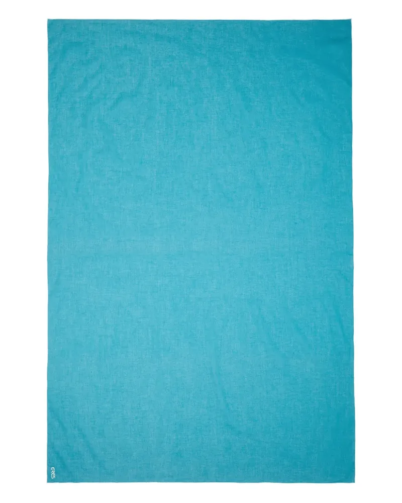 Eres Cabine Sarong mit Kontrastbesatz - Blau Blau