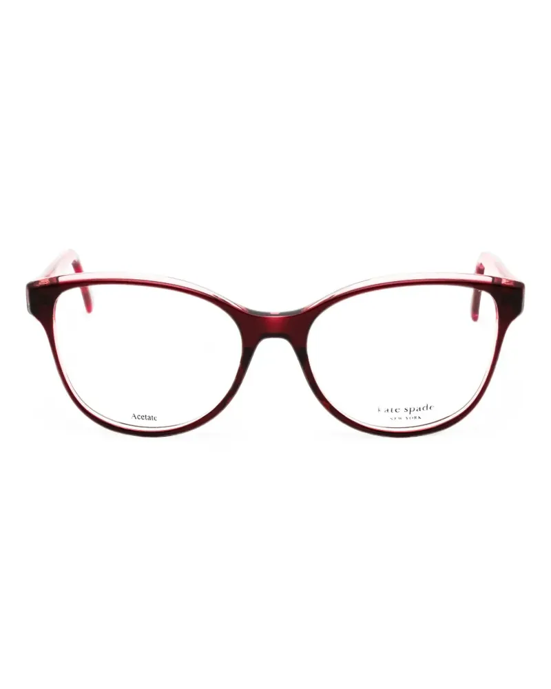 Kate Spade Rosalind rectangle-frame glasses - Rot Rot