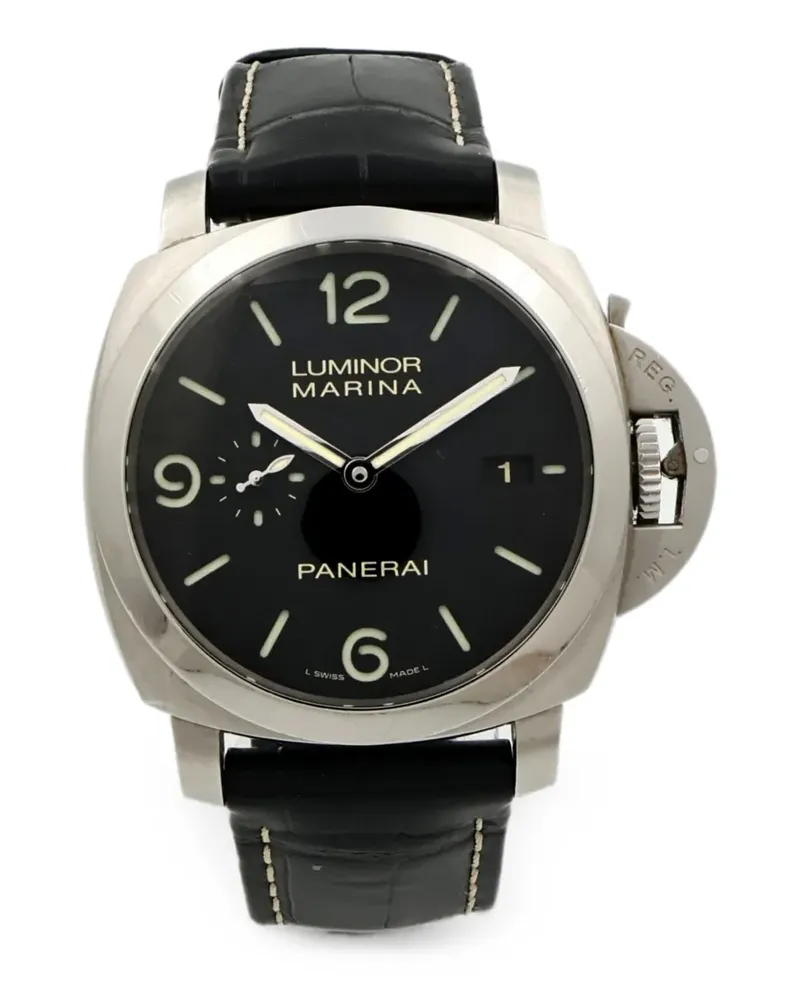 OFFICINE PANERAI Luminor Marina Armbanduhr 44mm - Schwarz Schwarz