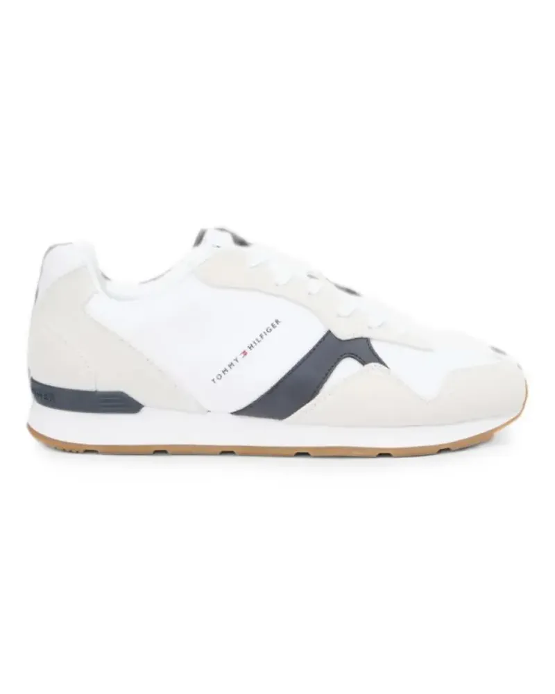 Tommy Hilfiger Runner Icon Mix Sneakers - Weiß Weiß