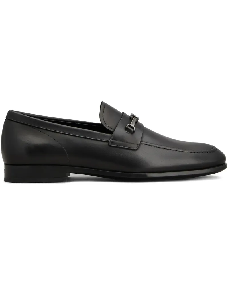 TOD'S Loafer mit T-Verschluss - Schwarz Schwarz