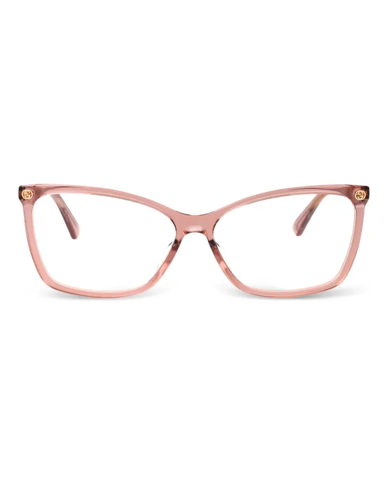 Gucci cat-eye frame glasses - Rosa Rosa