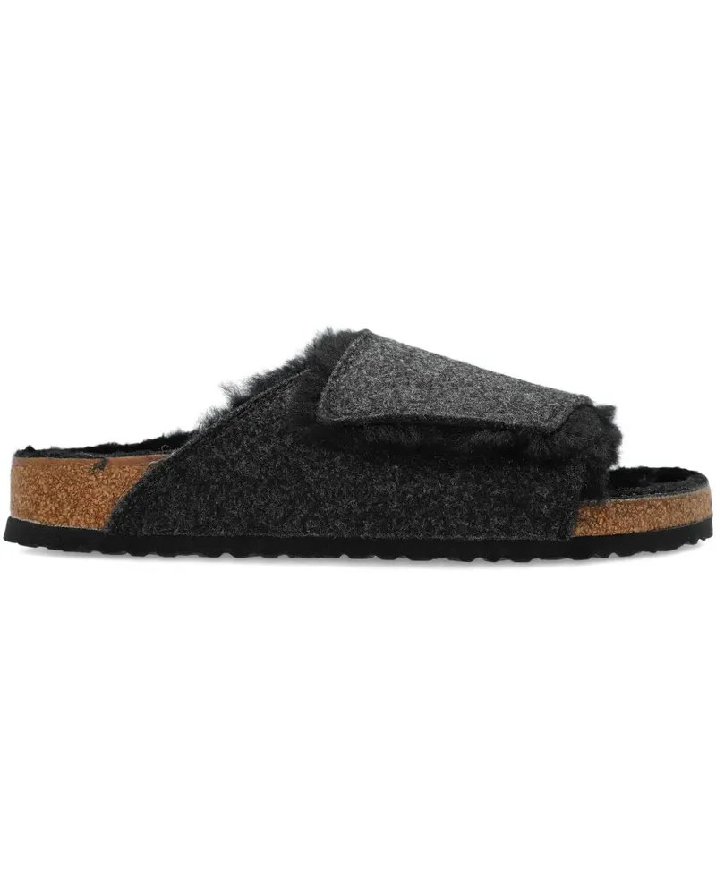 Birkenstock Slolana Slipper mit Klettverschluss - Grau Grau