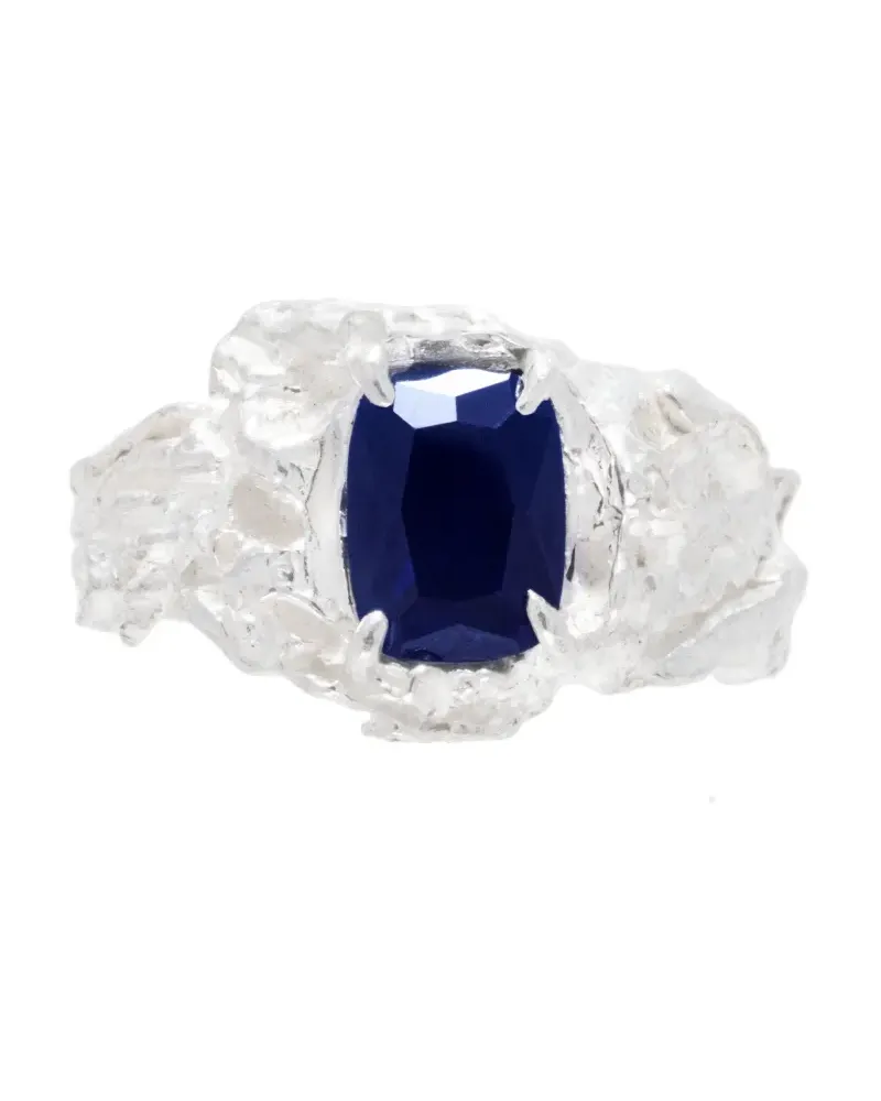 Loveness Lee Shimeji Ring - Silber Silber