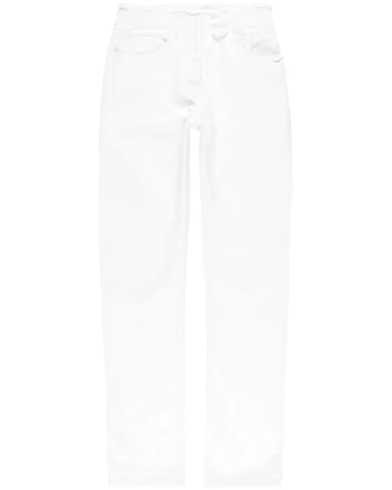 Jacquemus Le de Nîmes Linon Jeans - Weiß Weiß
