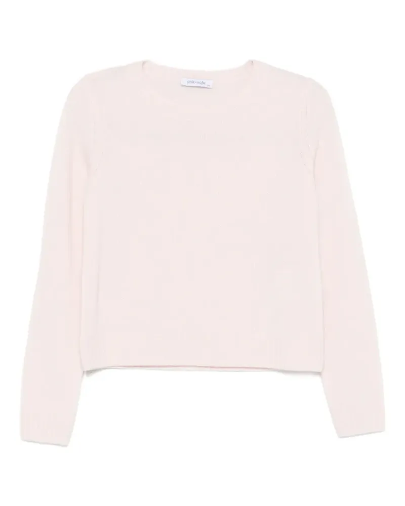 philo-sofie Klassischer Kaschmirpullover - Rosa Rosa