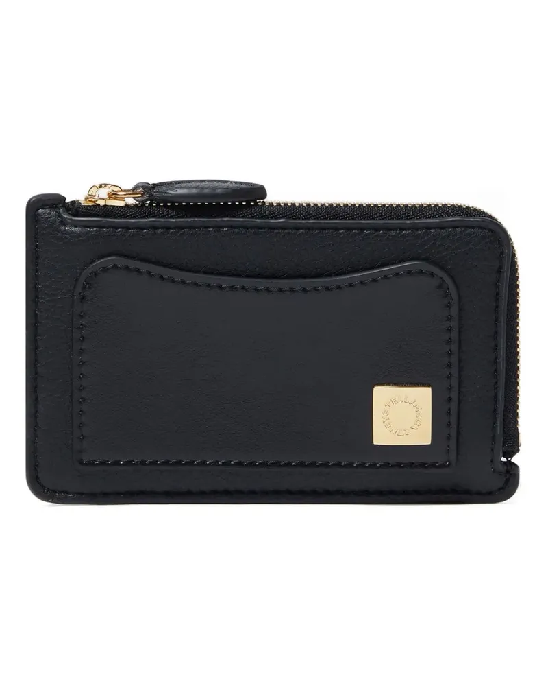 Stella McCartney Kartenetui mit Logo-Schild - Schwarz Schwarz