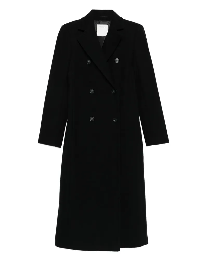 SPORTMAX double-breasted wool coat - Schwarz Schwarz