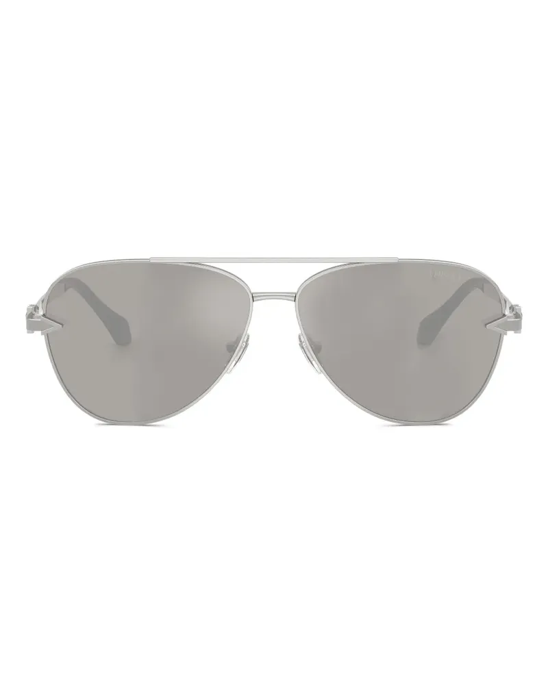 Versace Getönte Pilotenbrille - Silber Silber