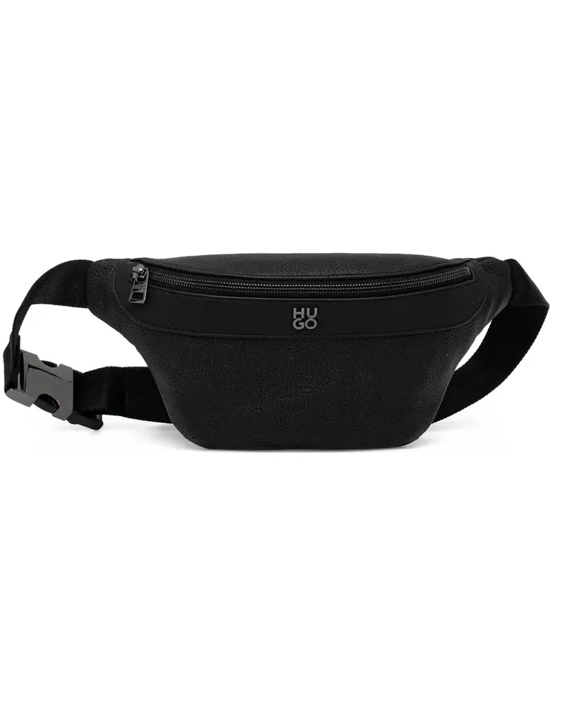 HUGO BOSS Gürteltasche mit Logo - Schwarz Schwarz