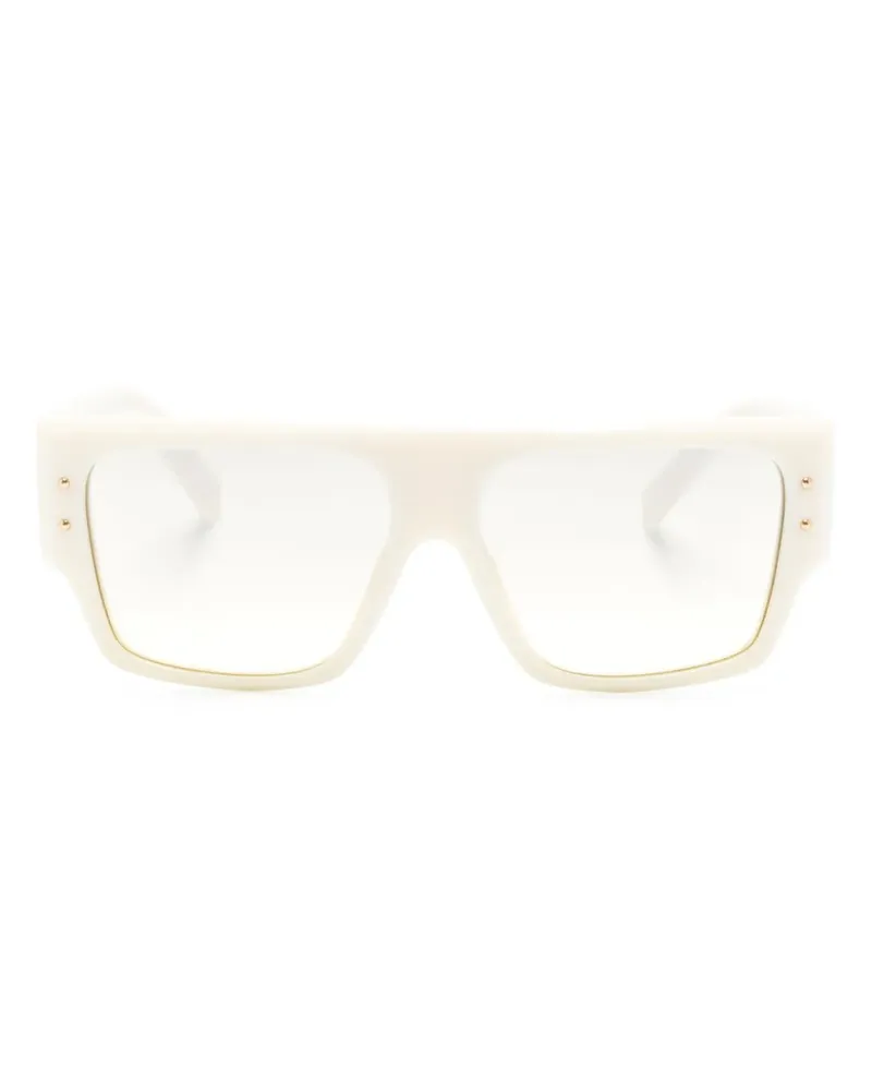 Dolce & Gabbana DNA Sonnenbrille mit eckigem Gestell - Nude Nude