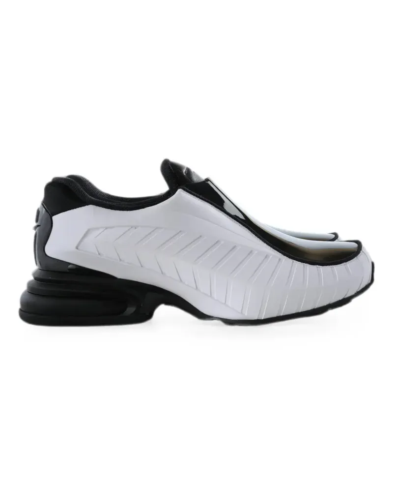 Comme des Garçons panelled slip-on sneakers - Weiß Weiß