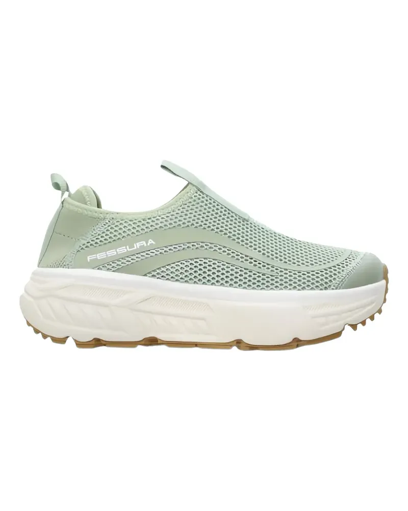 Fessura Trail PLT mesh slip-on sneakers - Grün Grün