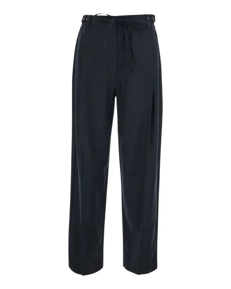 TELA Plissierte Hose mit Gürtel - Blau Blau