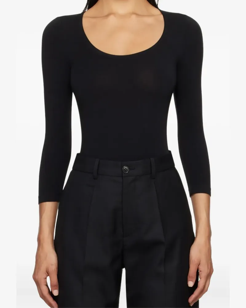 Wolford Tokio Body mit U-Ausschnitt - Schwarz Schwarz