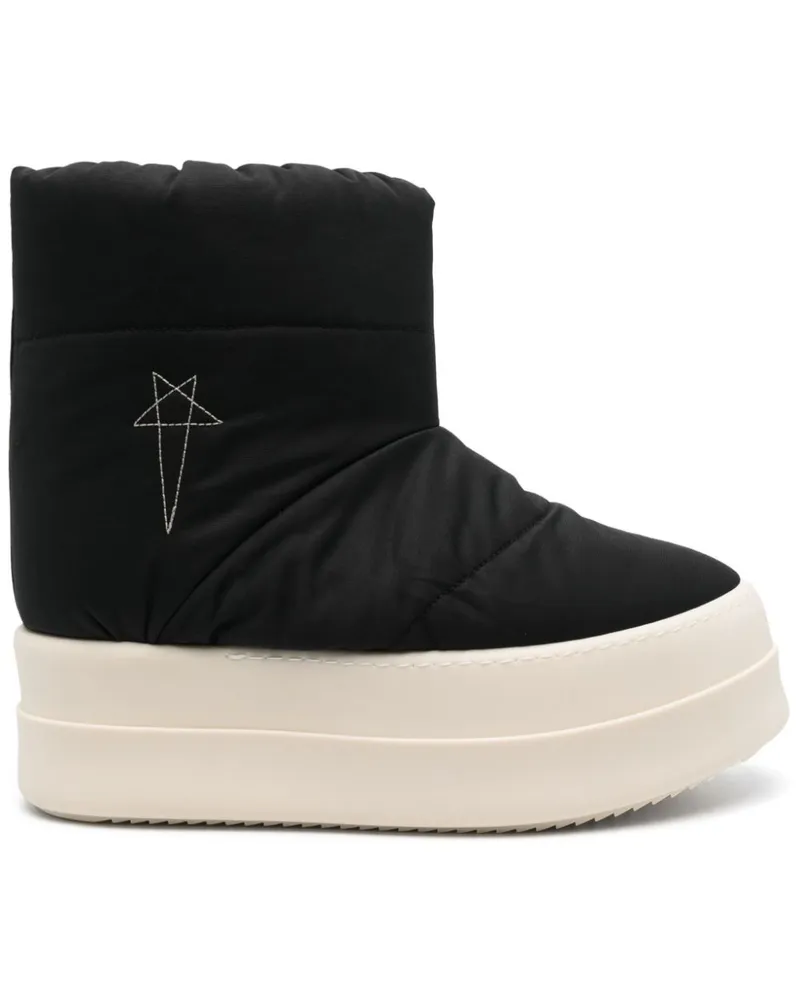 DRKSHDW by Rick Owens Mega Bumper Low Lunar Stiefel - Schwarz Schwarz