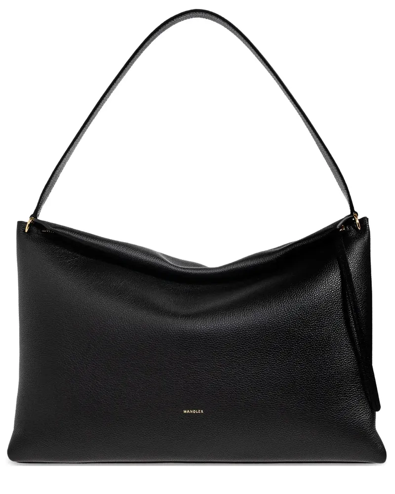 WANDLER Penelope leather tote bag - Schwarz Schwarz