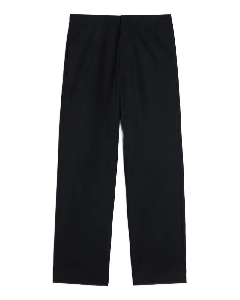 Jil Sander Hose mit eingefassten Gesäßtaschen - Schwarz Schwarz
